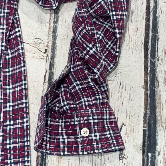 Vineyard Vines Murray Shirt Plaid Button Down Shirt Mens Long Sleeve - Picture 4 of 6